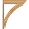 Ekena Millwork Thorton Slat Rough Sawn Outlooker, Western Red Cedar, 8"W x 38"D x 46"H OUT08X38X46THR06RWR - alternate 2